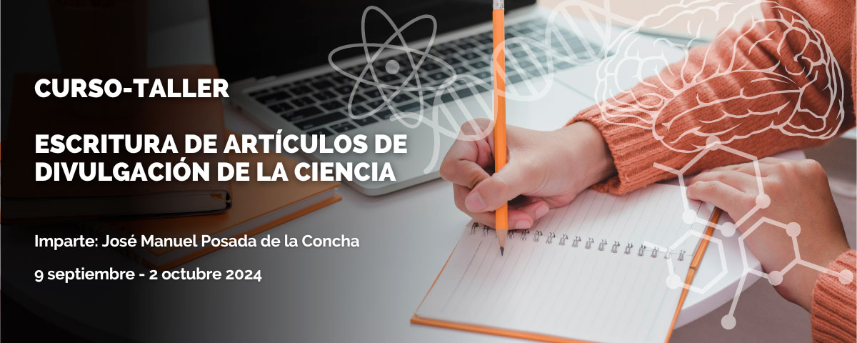 Curso-Taller Escritura de artículos de divulgación de la ciencia