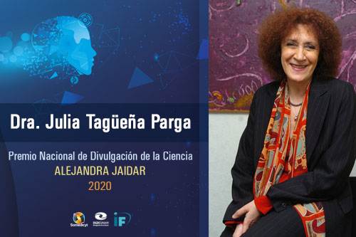 Premio Nacional de Divulgación de la Ciencia "Alejandra Jaidar" 2020